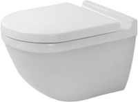 Duravit Starck 3 Toilet wall mounted Rimless wit