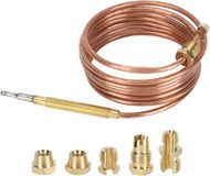 Merkloos Buitenhaard Temperatuur Sensor Probe voor Gasverwarming met Moeren - 59 inch