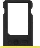 Avizar, porte-carte nano-SIM pour Apple iPhone 5C, jaune