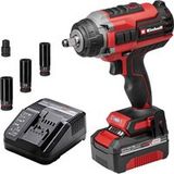 Einhell Professional IMPAXXO 18/450 4510074 Clé à chocs sans fil 450 Nm 18 V Nombre de batteries incluses : 1 4 Ah Li-ion Brushless, Incl. batterie, Incl. chargeur