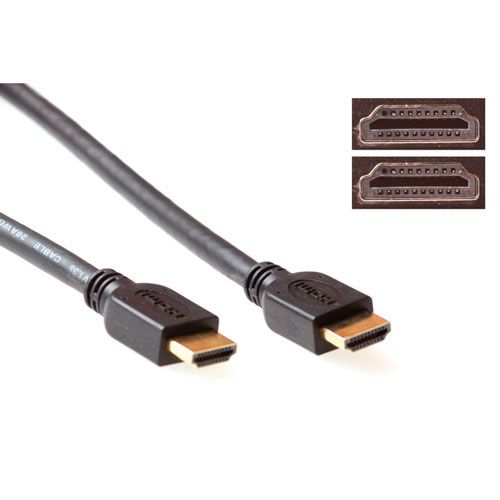 ACT AK3791 HDMI Kabel - 1.5m - Zwart