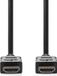 Nedis High Speed HDMI Cable with Ethernet - 25m - Black