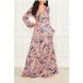 GUESS Marciano By Luise Crused Paisley Robe Longue Taille 44 Femme