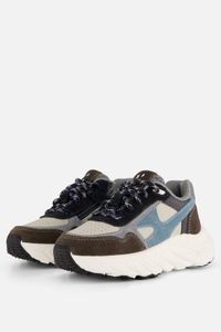 Muyters Sneakers blauw Leer - Maat 24 - Kinderschoenen