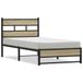 vidaXL Cadre de lit Chêne Sonoma 75x190 cm