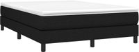 Lit sans marque Boxspring 140x200 cm Noir