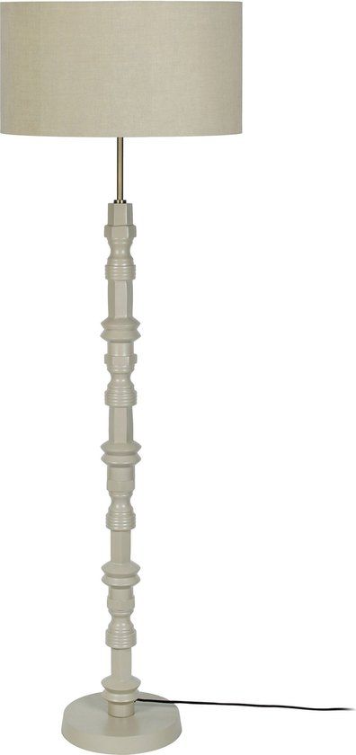 Zuiver Totem Vloerlamp/ Staande lamp Beige