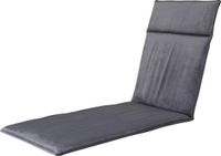 Madison Outdoor Loungekussen - 190 x 60cm - Panama Velvet Grijs - Ligbedkussen