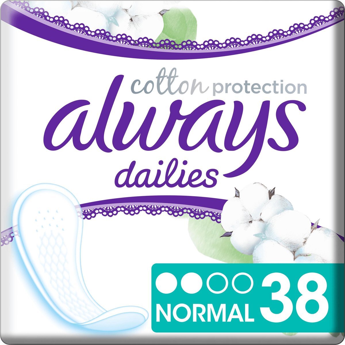 Always Dailies Cotton Protection Normal