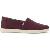 TOMS Instappers 'Heritage' donkerrood