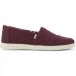 TOMS Instappers 'Heritage' donkerrood