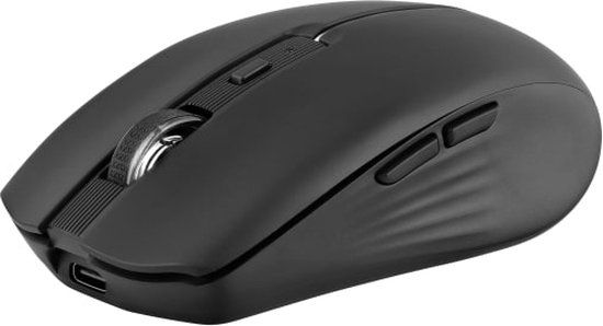 T'nB MWGRADIENTBK muis Rechtshandig Bluetooth + USB Type-C 1600 DPI Zwart