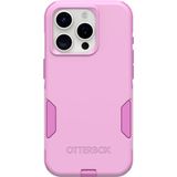 OtterBox iPhone 15 Pro Commuter Series Case - RUN WILDFLOWER (Roze)