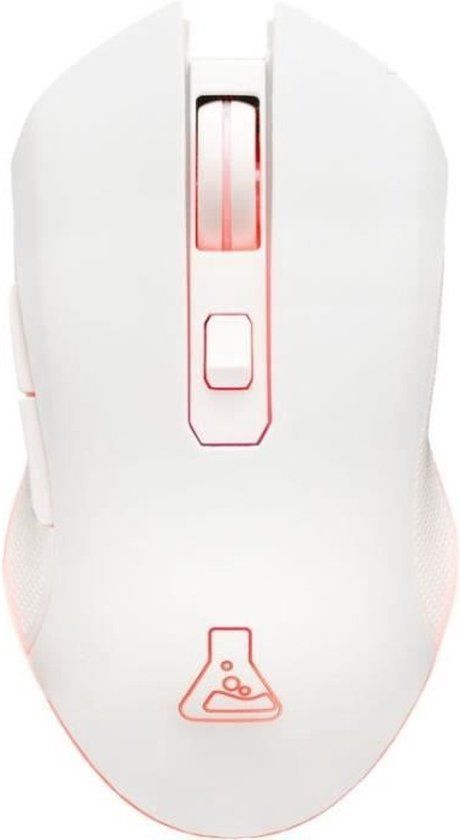 The G-Lab KULT HELIUM Draadloze Gamingmuis - Wit