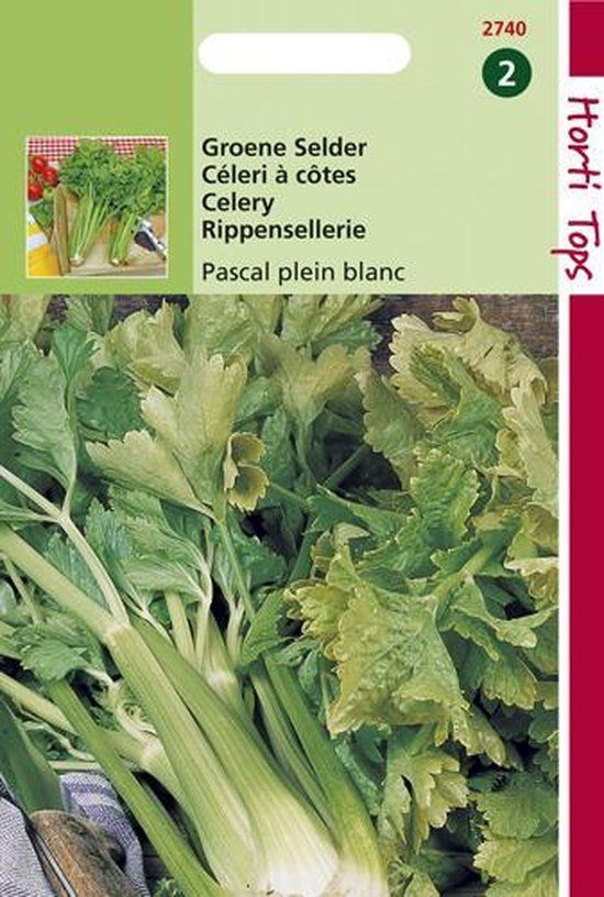 Hortitops Zaden - Selder Pascal, Groene Volpijp