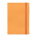LEGAMI Agenda 2025 - Week op 2 pagina's - Verticaal - 12x18cm - Hardcover - Abrikoos Crush
