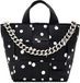 Desigual Shopper Schoudertas New Splatter Valdivia Shopping Bag Black Zwart