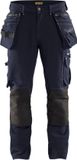 Blåkläder Werkbroek met 4-weg stretch X1900 1998-1644 - Donker marineblauw/Zwart - C152