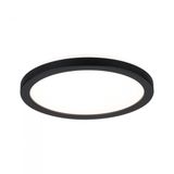 Paulmann Atria Shine LED Paneel - Rond - Zwart - 12.5W - Opbouw