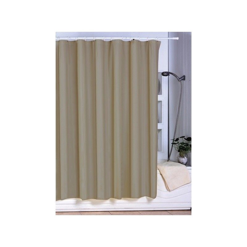MSV Douchegordijn - 180 x 180 cm - Grijs - 3700703952862