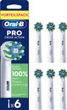 Oral-B Cross Action Pro - Têtes de brosse - Avec technologie CleanMaximiser - Blanc - 6 Pièces