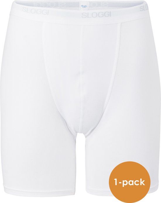 sloggi men Basic Boxershort lange pijp - Wit - XXL