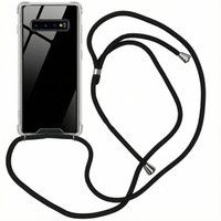 imoshion Transparante Backcover met koord voor de Samsung Galaxy S10 Plus - Zwart