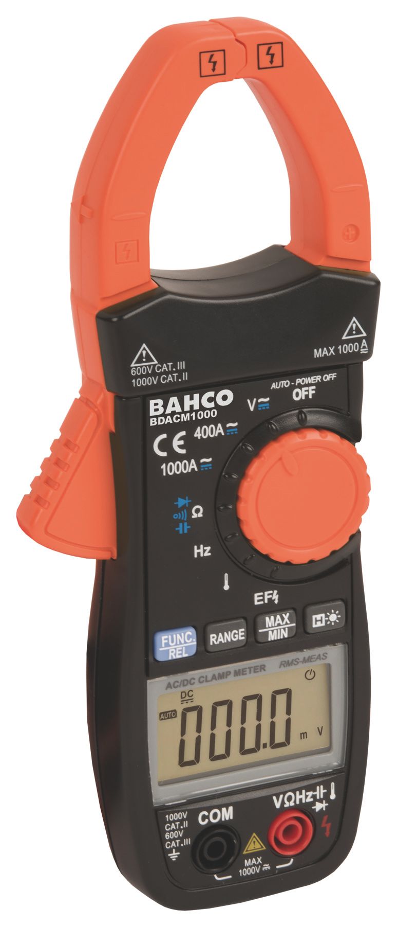 Bahco Klemmeter | digitaal | True RMS | 1000A AC/DC - BDACM1000