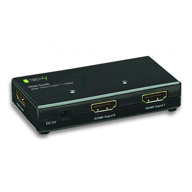 Techly IDATA HDMI-21 - Video Splitter - Zwart