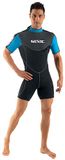 Seac Sense Short, Wetsuit voor Heren voor Snorkelen en Onderwater, 2,5 mm Super Elastische Neopreen