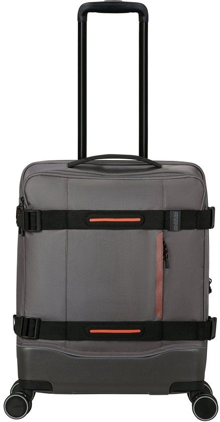 American Tourister Urban Track Spinner TSA Dark Grey Donkergrijs 55cm