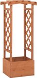Maison Exclusive - Jardinière avec treillage, 49x39x117 cm, en pin