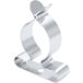 TRU COMPONENTS Pince de retenue de câble CEM Ø max. des bornes 22 mm Epaisseur de plaque (maxi) 0.5 mm Acier à ressort, zingué argent 1 pc(s)