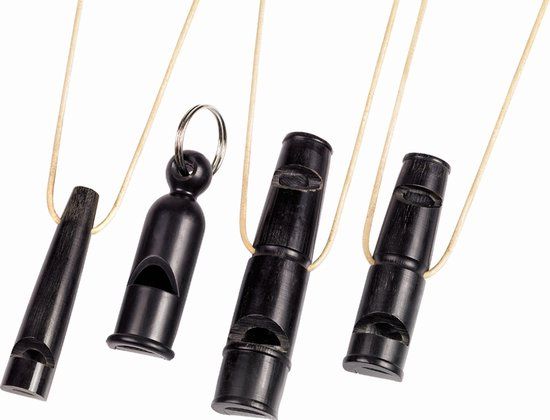 Nobby Hondenfluit - Zwart - 2 tonen - 9cm