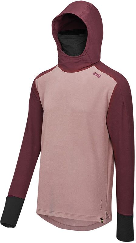 IXS Carve Digger EVO Hooded Jersey Men, violet/roze