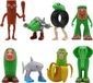 Allecto plus Tung Tung Tung Sahur-figuur, rouge, imprimé en 3D, Tralalero Tralala, BRR Patapim, objet de collection