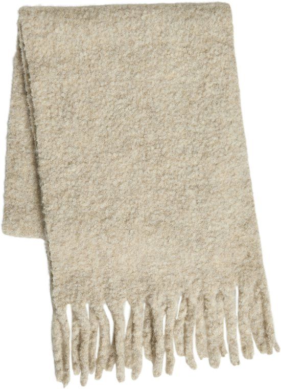 VILA VIJANIS BOUCLE KNIT SCARF/EF Dames Sjaals Polyester Birch