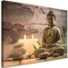 Tableau sur toile Bouddha en méditation pierres zen spa 60x40