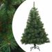 vidaXL Sapin de Noël artificiel articulé vert 150 cm PVC, acier