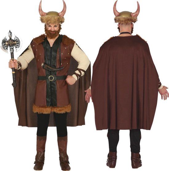 Fiestas Guirca Viking Kostuum - M (48-50)
