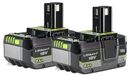 Batterie lithium-ion, 8000 mAh, compatible avec outils 18V, 2 pièces