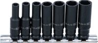 BGS Kracht doppenset zeskant, diep - 1/4 - 6 - 13 mm - 7 delig
