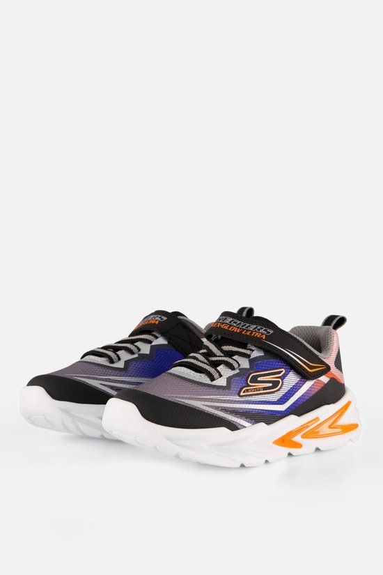 Skechers S LIGHTS-FLEX-GLOW ULTRA Jongens Sneakers - Zwart