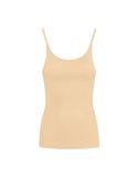 Bye Bra Invisible corrigerend hemdje, Shapewear Tanktop, Verstelbare Bandjes, Corrigerend ondergoed Voor Dames, Beige, S
