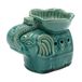 Dekohelden24 Geurlamp olifant turquoise/aroomlicht/geurlamp, L/B/H: ca. 14 x 9 x 10 cm, 10 cm