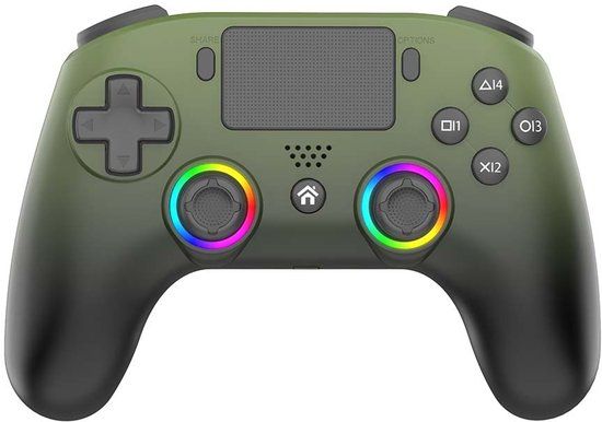 Subsonic Wireless LED Controller - Military Green / PS5 / PS5 Slim