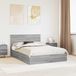 Maison Exclusive - Lit coffre Sonoma gris 140 x 200 cm Matériau dérivé du bois