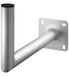 Goobay SAT WH 450 - Satellietantenneaccessoire - Aluminium
