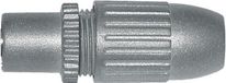 Axing CKK 5-00 Coax-connector female, recht Kabeldiameter: 6.8 mm