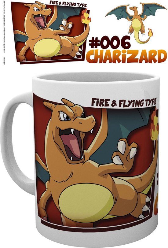 Pokémon Charizard Mug - 325ml - Ceramic - Multicolor